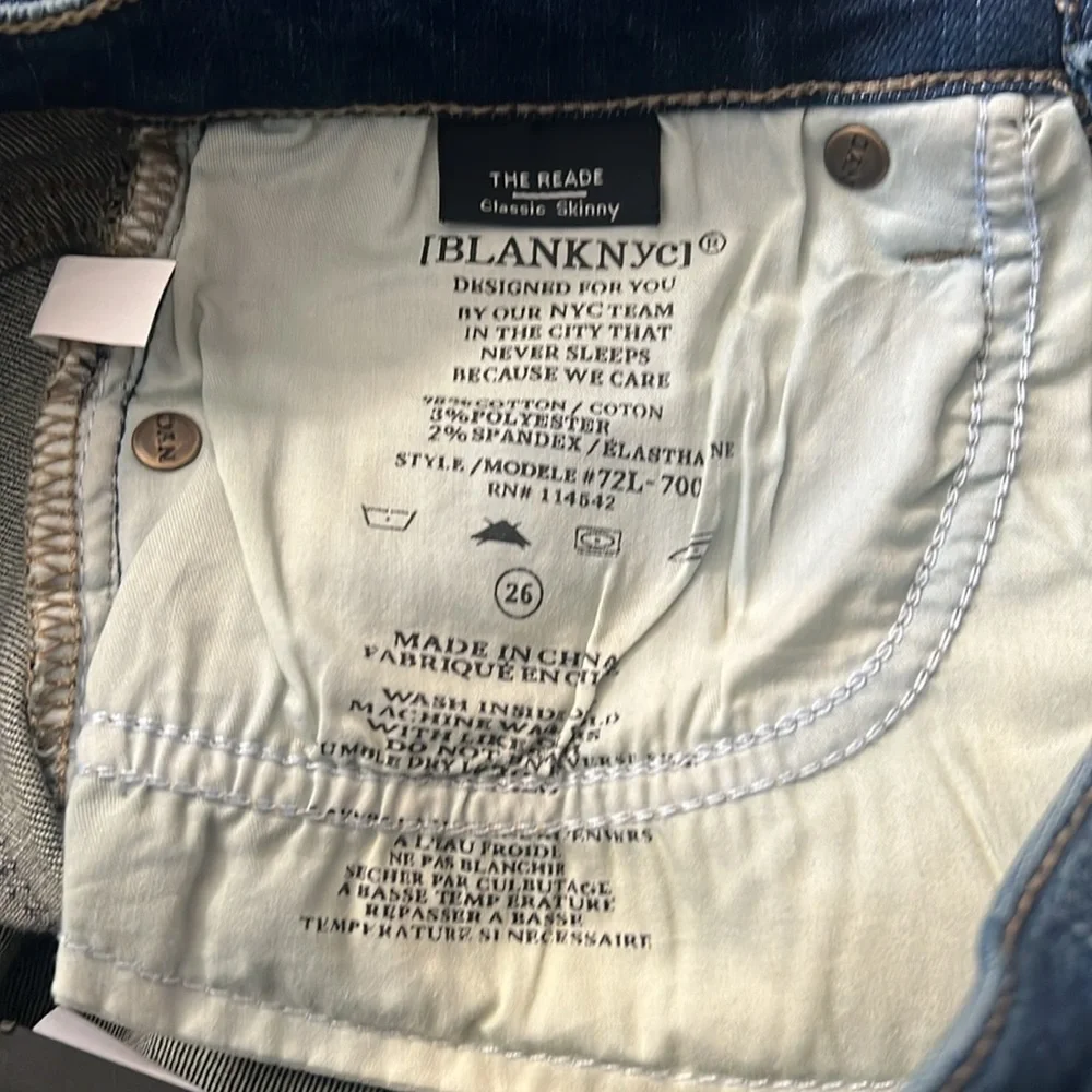 Blank NYC The Reade Classic Skinny Jeans - Picture 4 of 5